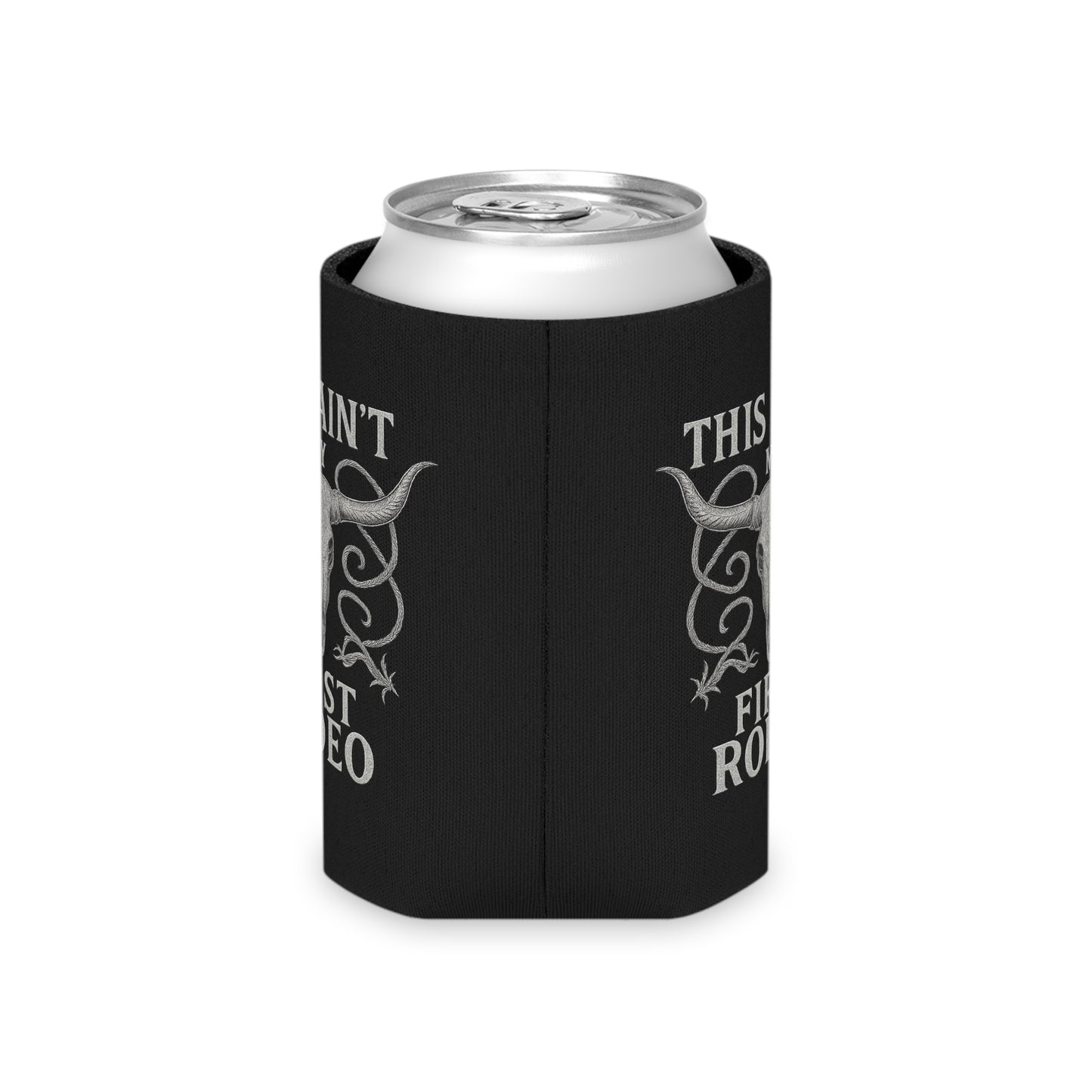"This Ain't My First Rodeo" Coozie - Funny Drink Insulator for Parties and BBQs, New