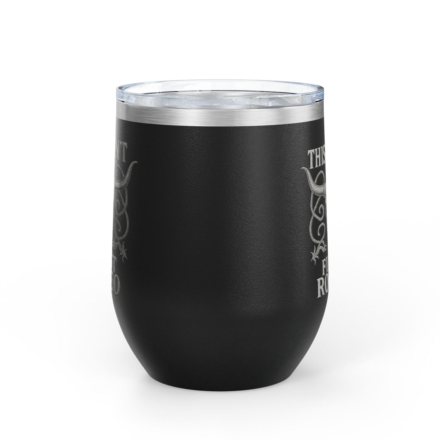 "This Ain't My First Rodeo" Wine Tumbler - 12oz Stainless Steel Drinkware for Rodeo Lovers, New
