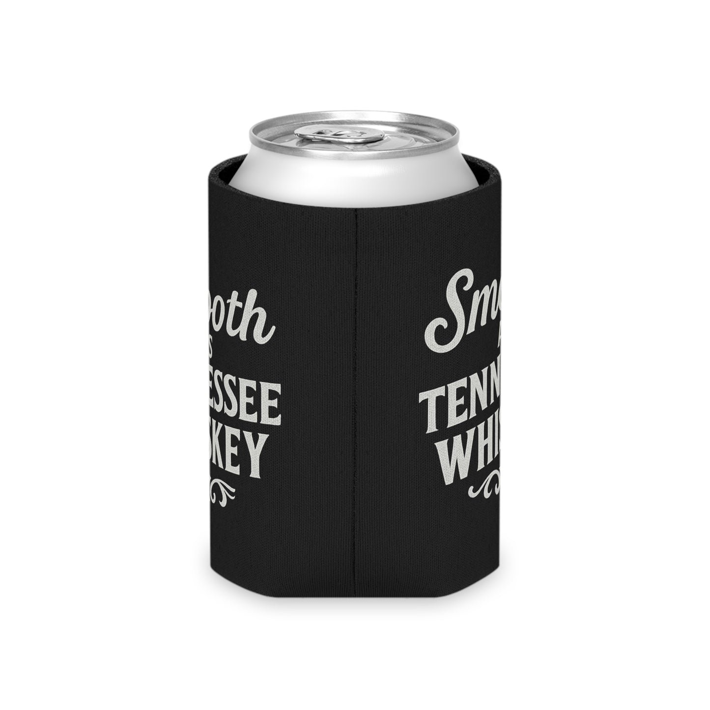 "Smooth As Tennessee Whiskey" Can Cooler - Funny Drink Insulator for Parties and BBQs, New