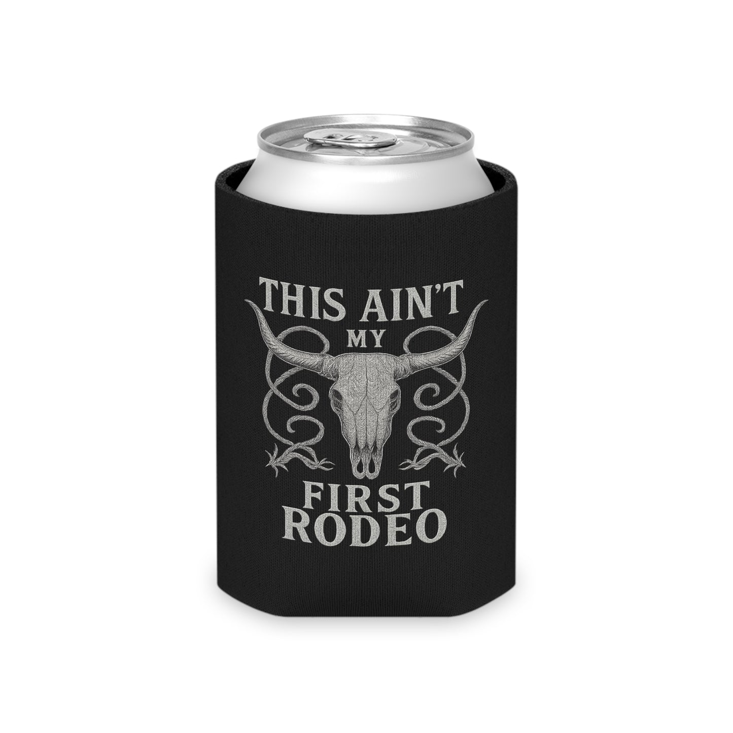 "This Ain't My First Rodeo" Coozie - Funny Drink Insulator for Parties and BBQs, New
