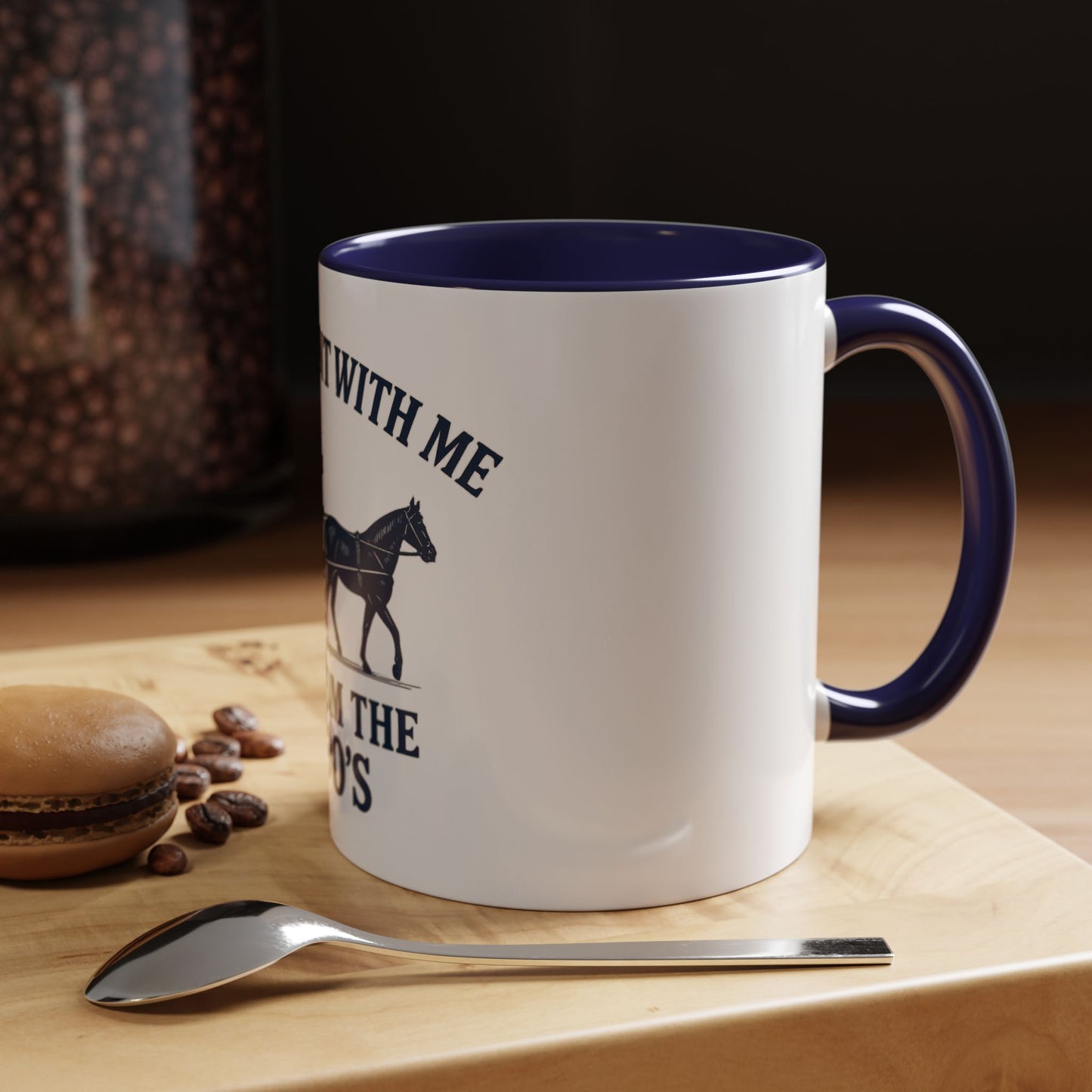 "Be Patient With Me, I'm From The 1900's" Vintage Style Accent Coffee Mug, New