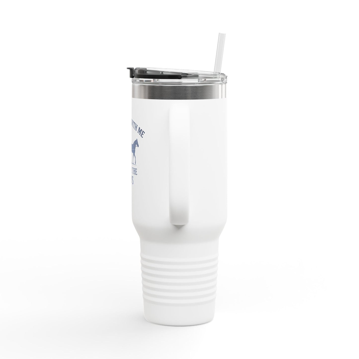 "Be Patient with Me, I'm From the 1900's" Design, Vintage-Inspired Insulated Travel Mug - 40oz, New