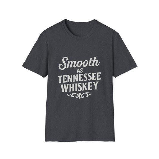 "Smooth as Tennessee Whiskey" T-Shirt, Unisex Graphic Tee, Country Music Lover Gift, Casual Wear, New