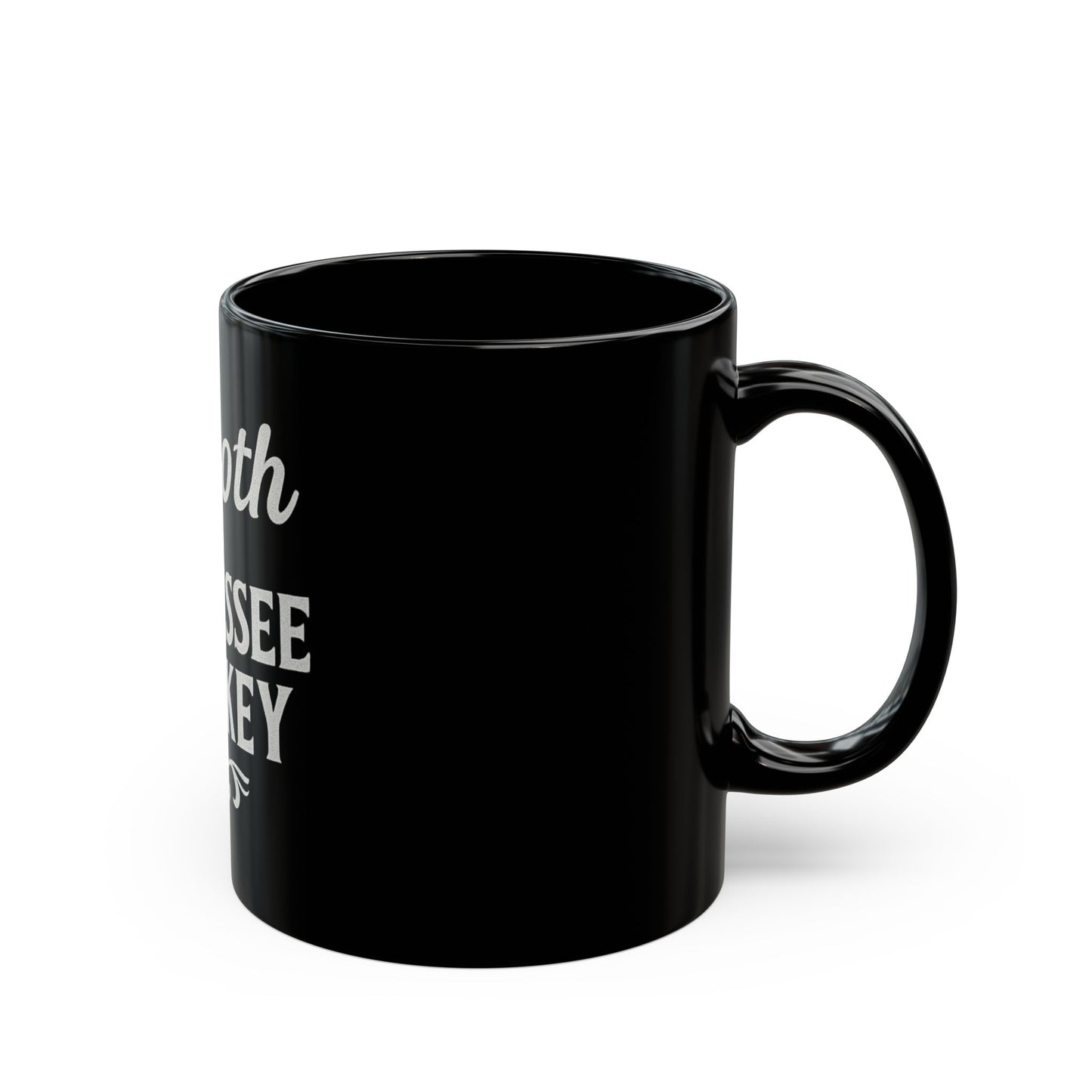 "Smooth as Tennessee Whiskey" Mug - Black Coffee Cup for Whiskey Lovers, New