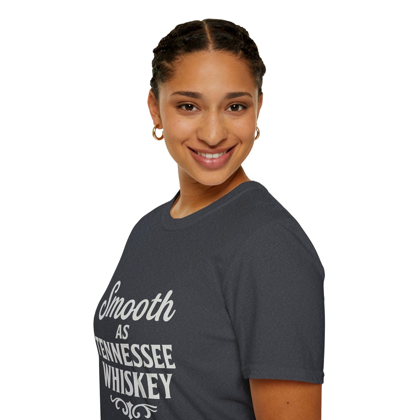 "Smooth as Tennessee Whiskey" T-Shirt, Unisex Graphic Tee, Country Music Lover Gift, Casual Wear, New