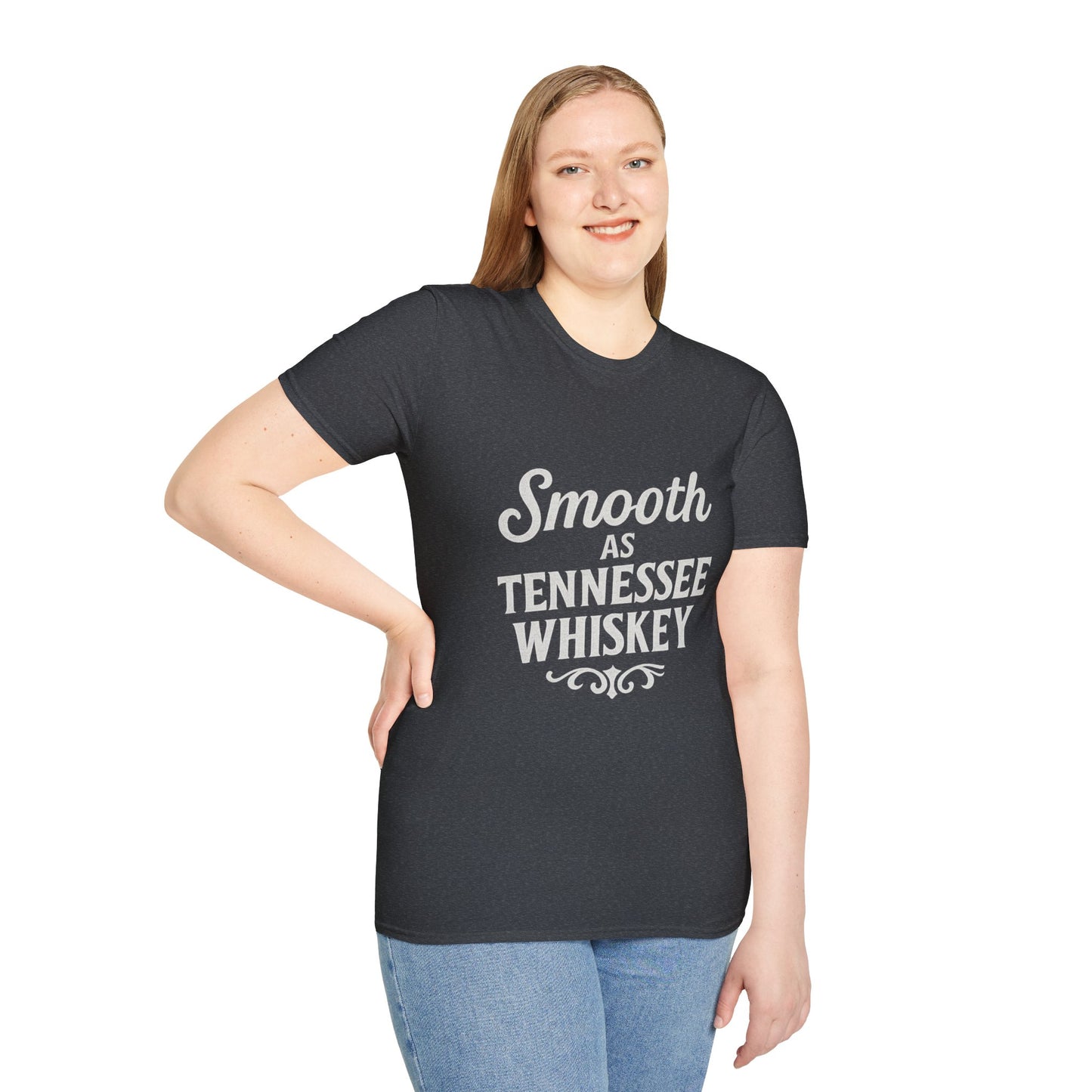 "Smooth as Tennessee Whiskey" T-Shirt, Unisex Graphic Tee, Country Music Lover Gift, Casual Wear, New